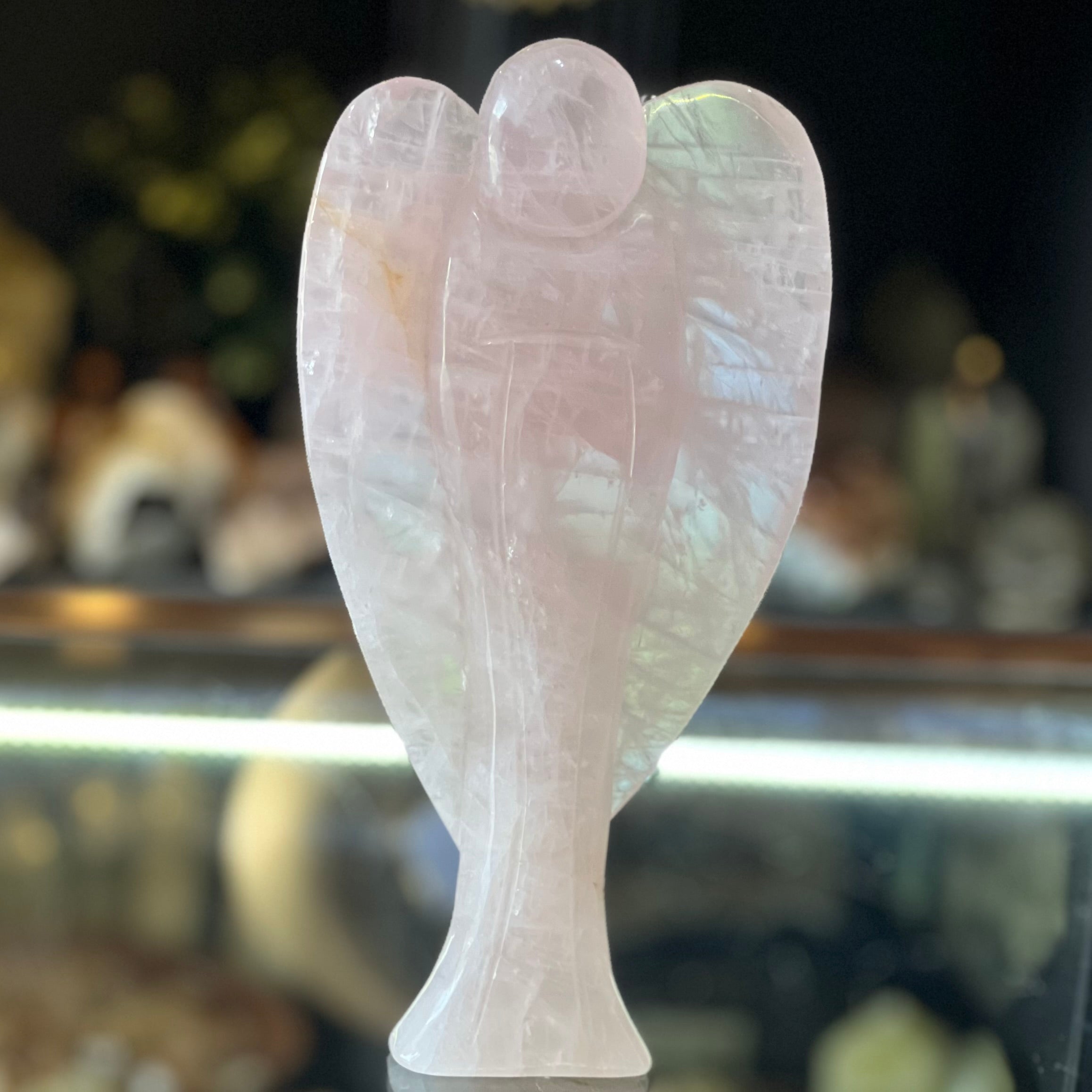 Loving Rose Quartz Angel