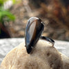 Tiger Eye ~  Sterling Silver Ring ~ 8