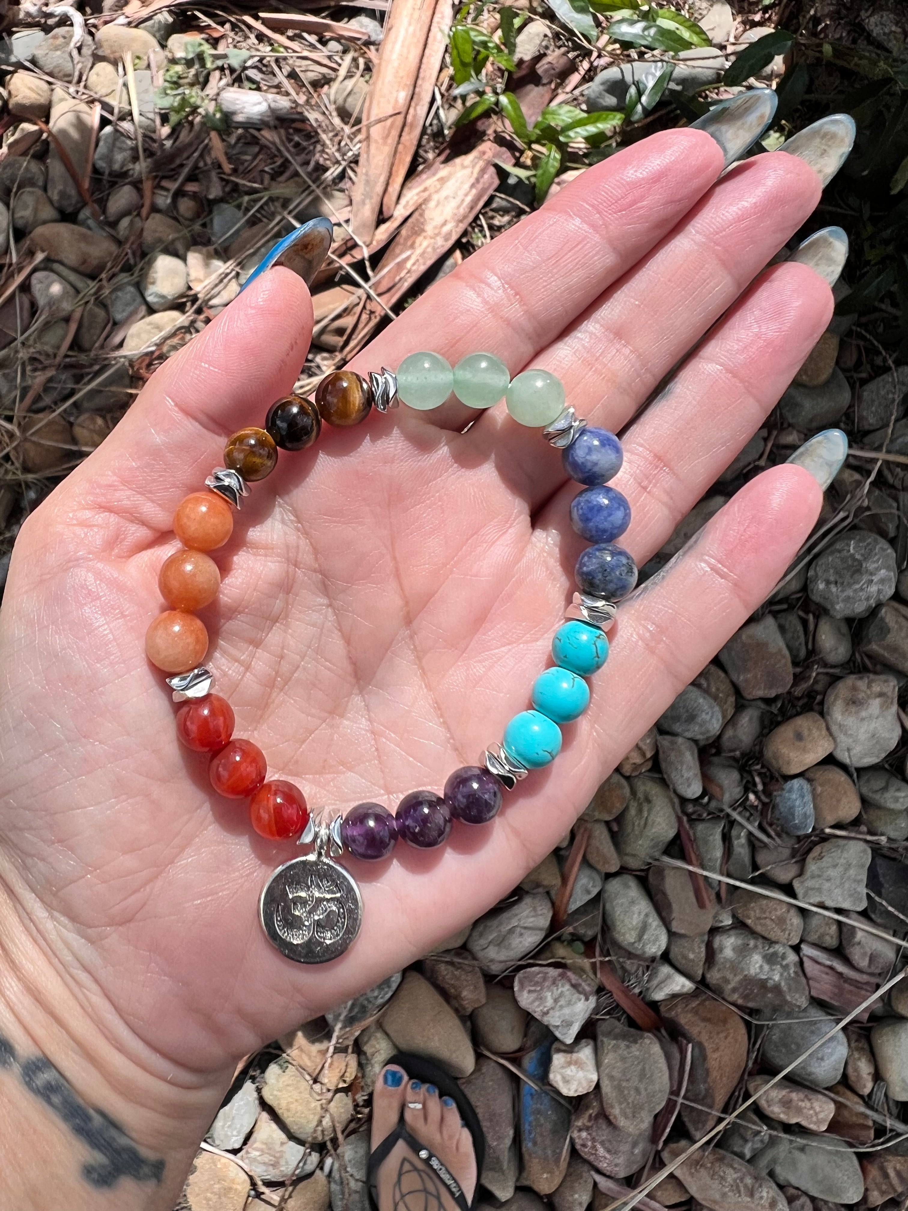 Chakra Om Bracelet