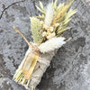 White Sage Botanical Bundle with Flowers & Citrine Natural Point