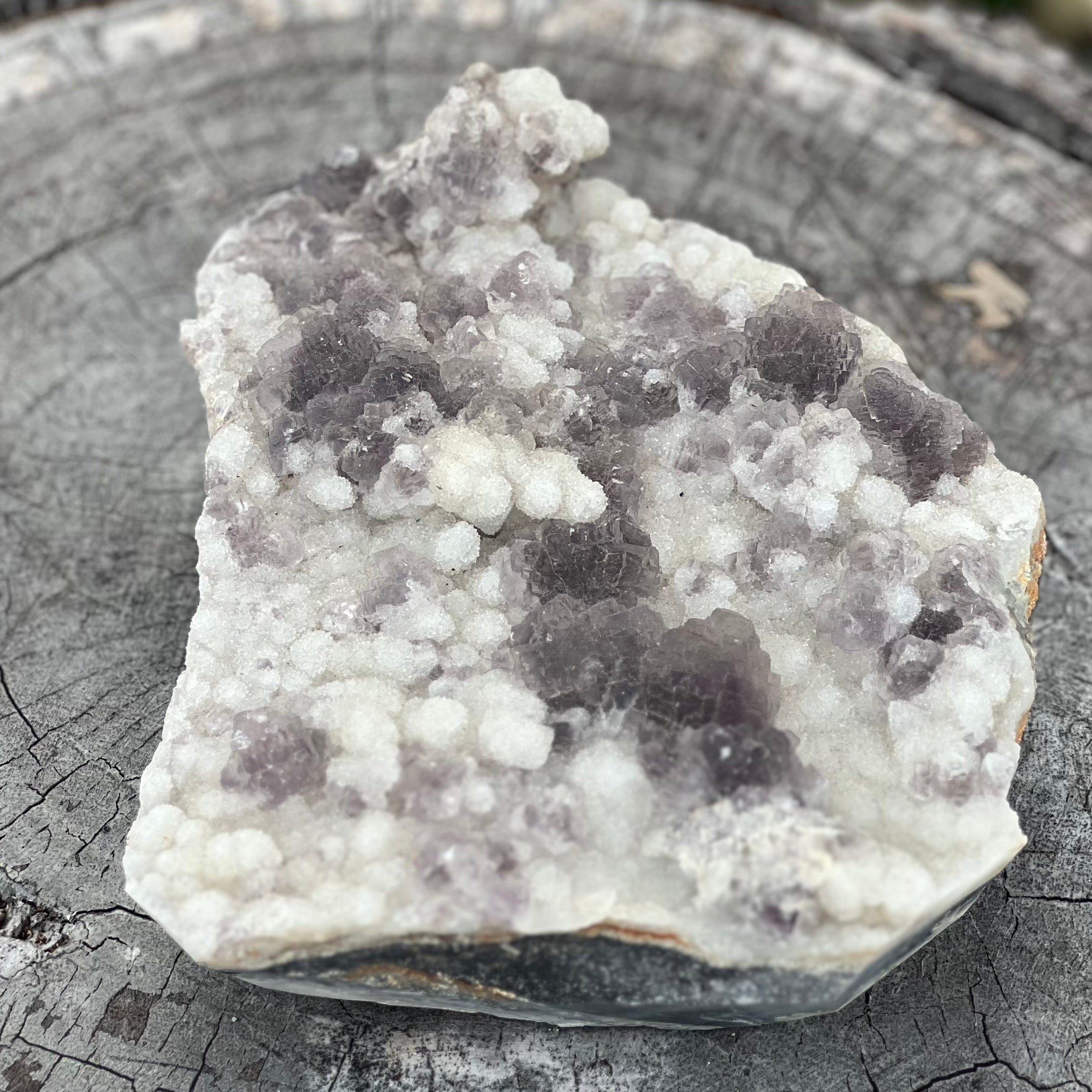 Raw Purple Fluorite