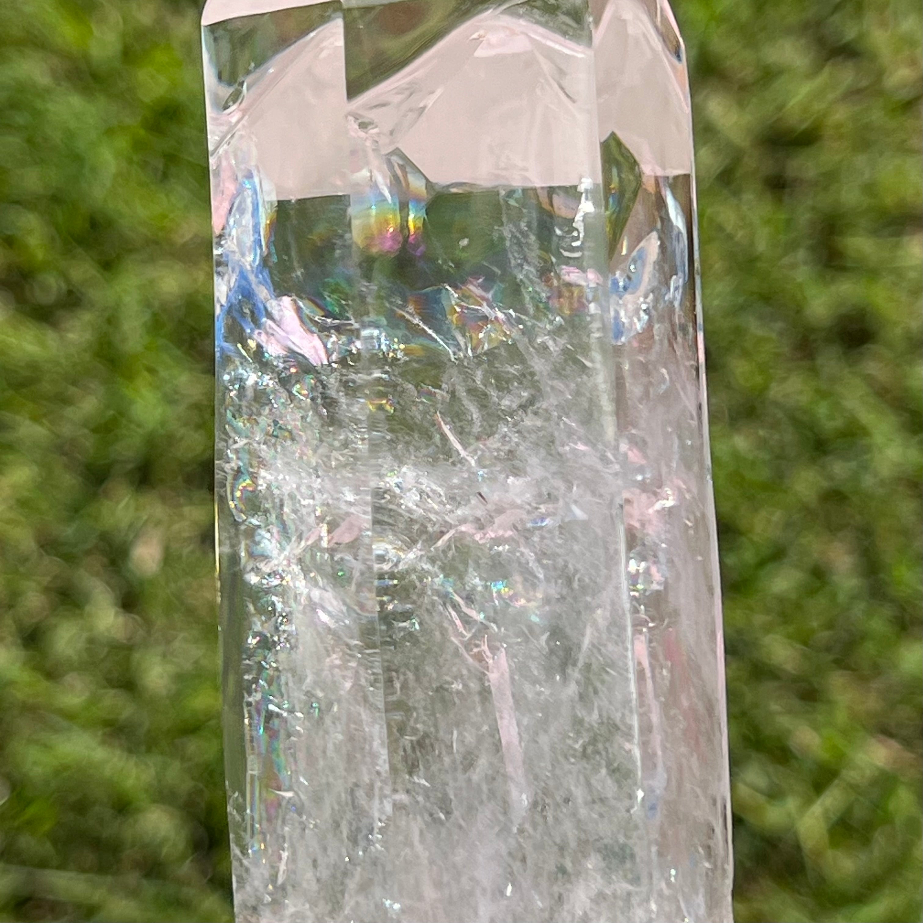 Clear Quartz Twin Flame Point