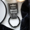 Black Obsidian Skull Bracelet
