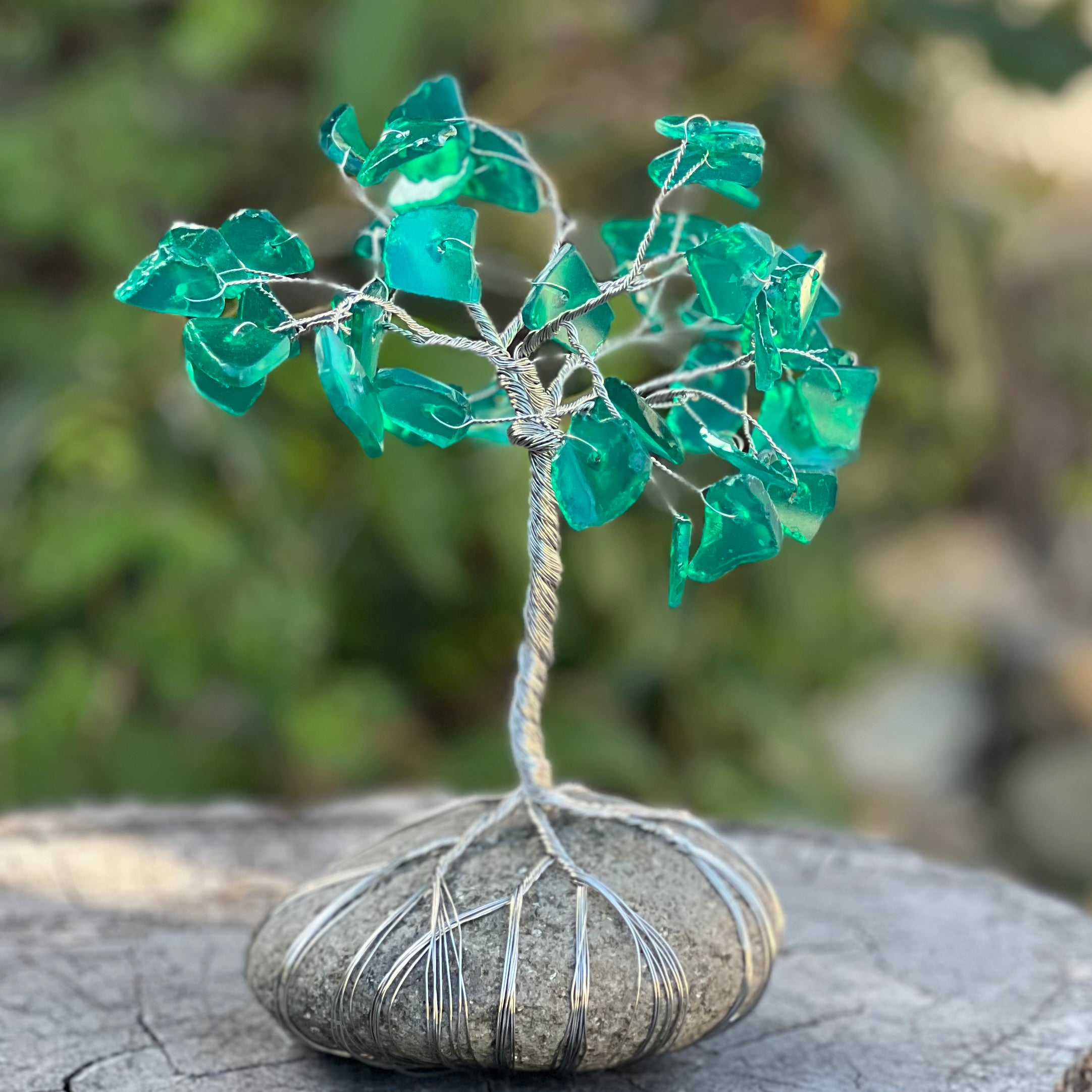 Sea Glass Tree ~ Tranquility Teal