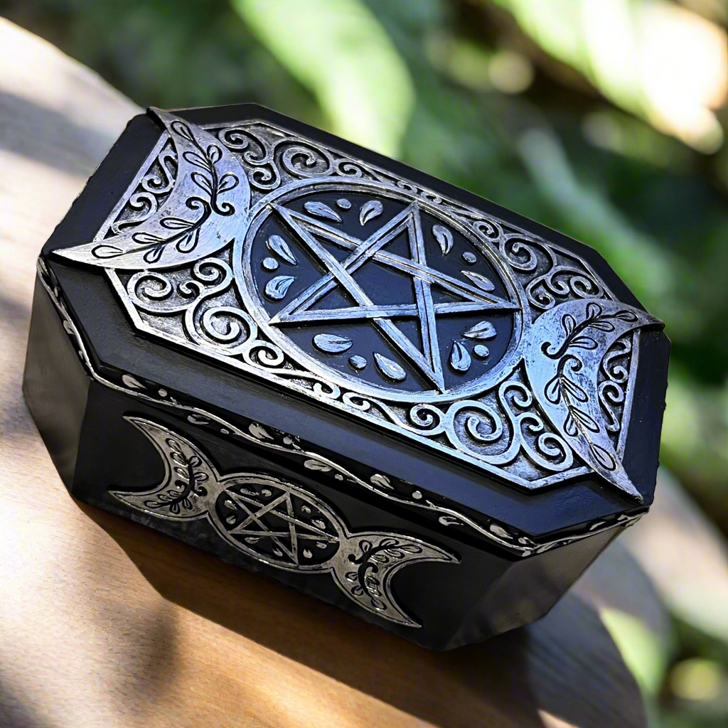 Soap Stone Tarot Card ~ Trinket Box