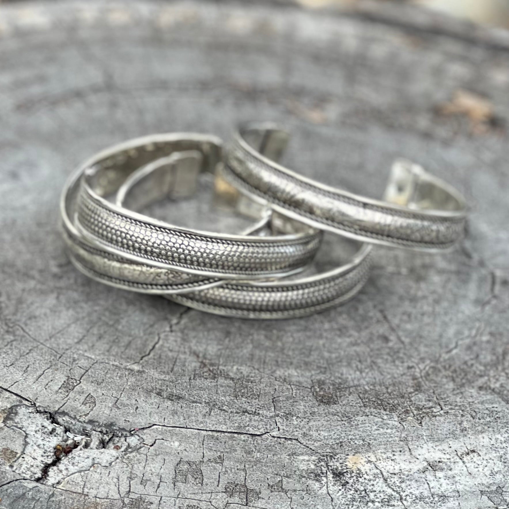 Indian Silver Bangle