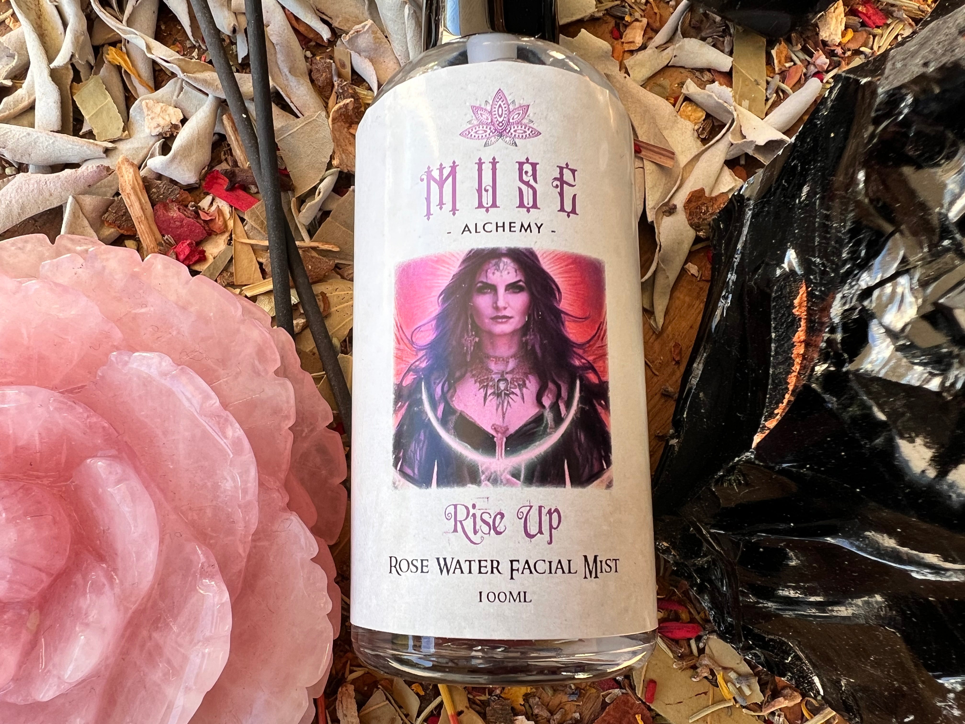 Muse Alchemy ~ Rise Up ~ Rosenwasser-Gesichtsnebel 100ml