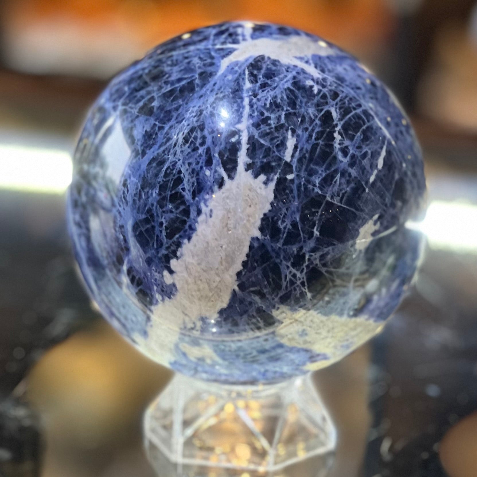 Self Expression Sphere ~ Sodalite