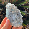 Raw Aquamarine with Mica Specimen