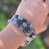 Tourmaline in Quartz ~ Bracelet