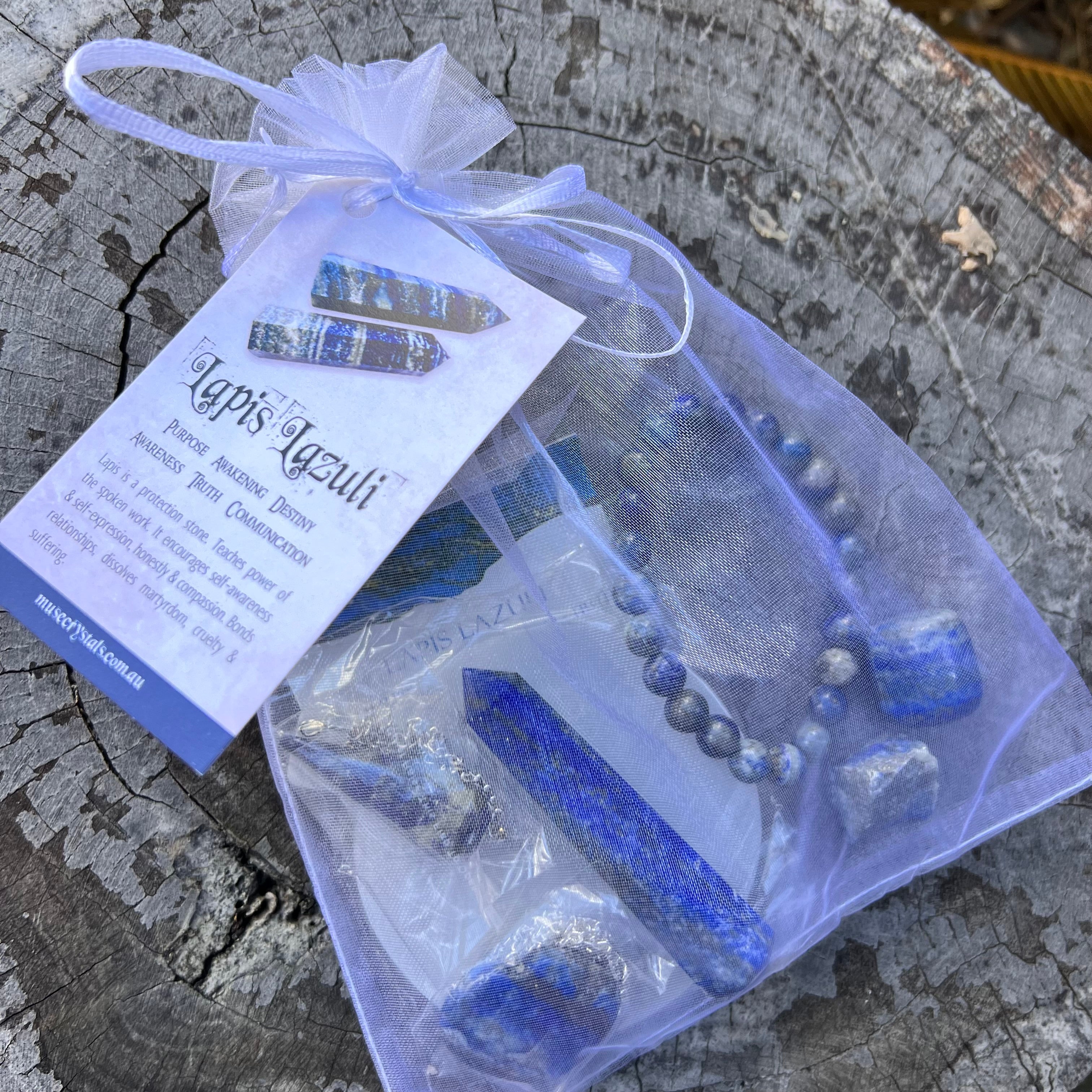 Crystal Gift Set ~ Lapis Lazuli