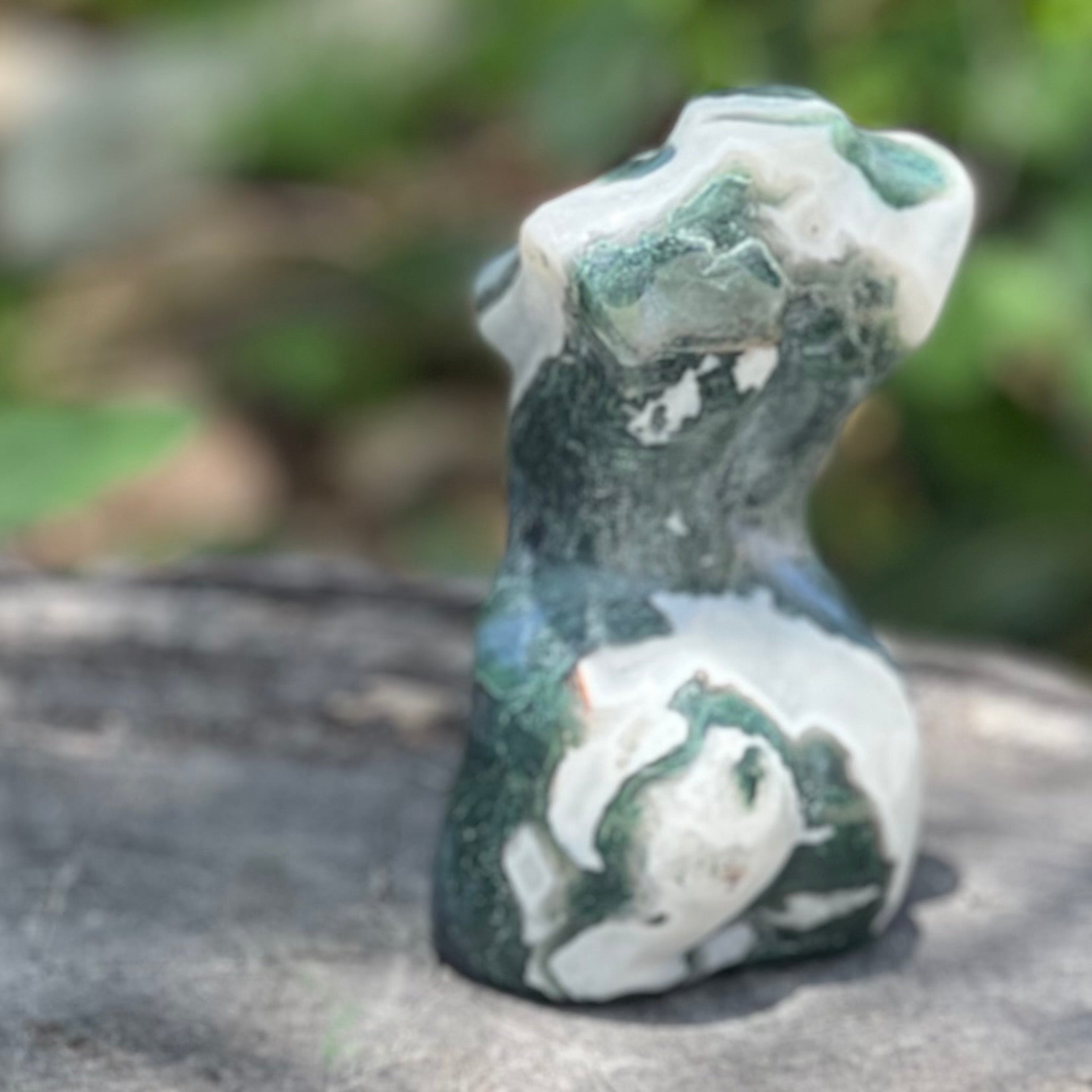 Moss Agate ~ Gaia Goddess ~ Mother Earth (2)