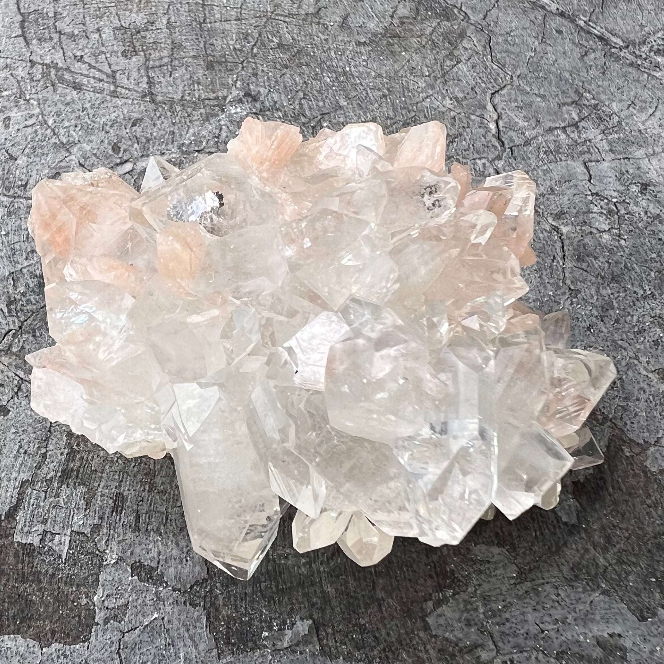 Natural Apophyllite Cluster