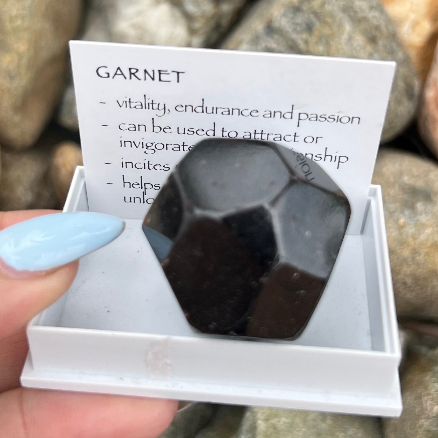 Garnet ~ Specialty Boxed Crystal