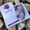 Chevron Amethyst ~ Specialty Boxed Crystal