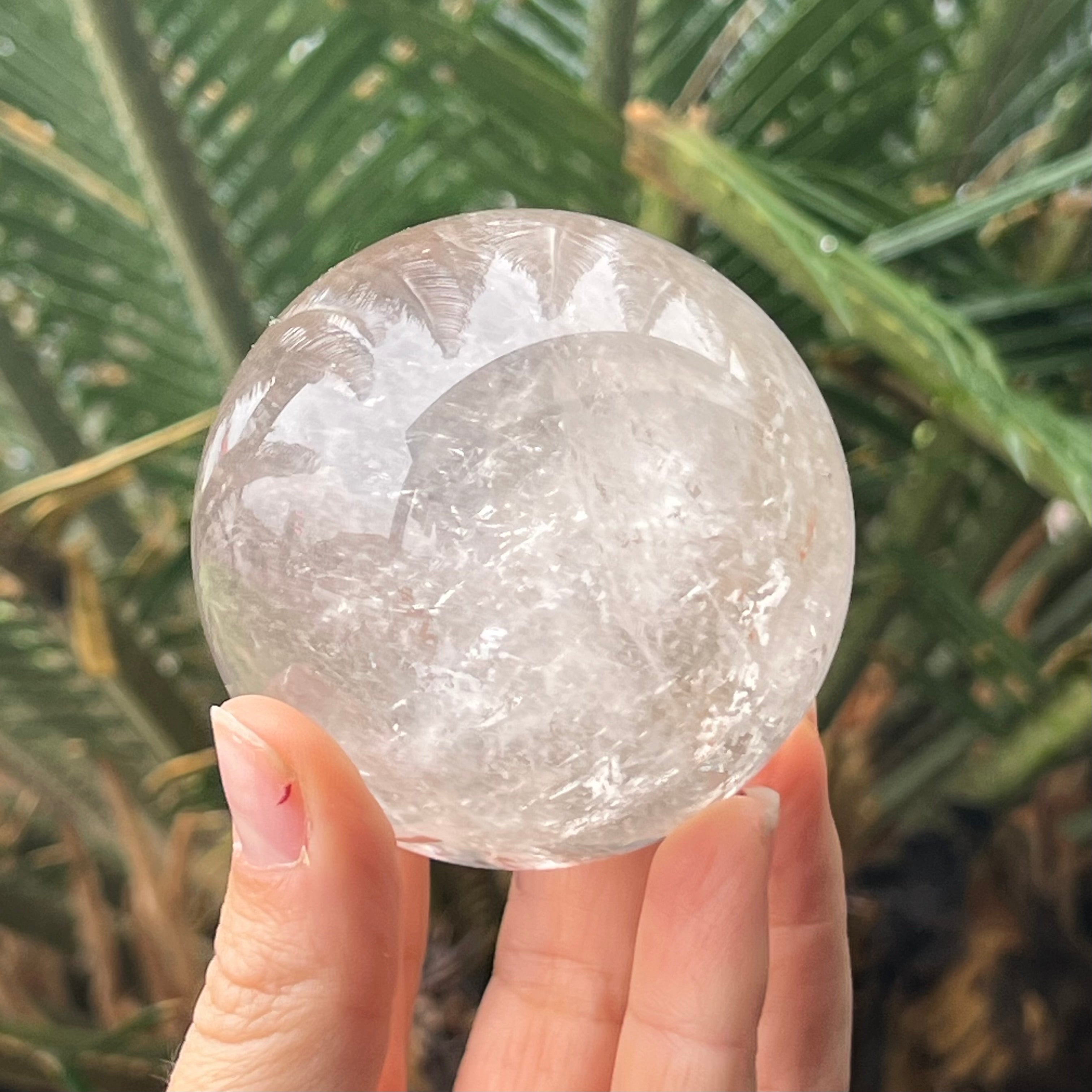 Clear Quartz Sphere ~ Medium