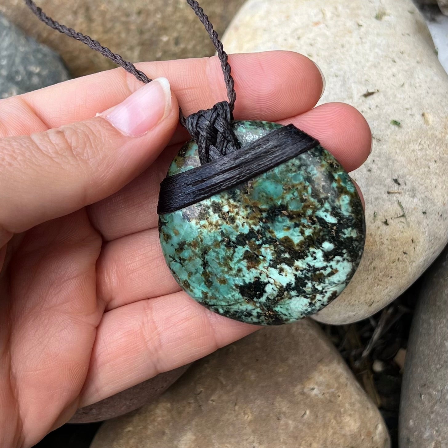 Muse Medicine ~ African Turquoise - Express Yourself ~ Talisman