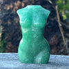 Green Aventurine Woman Lady Body Carving