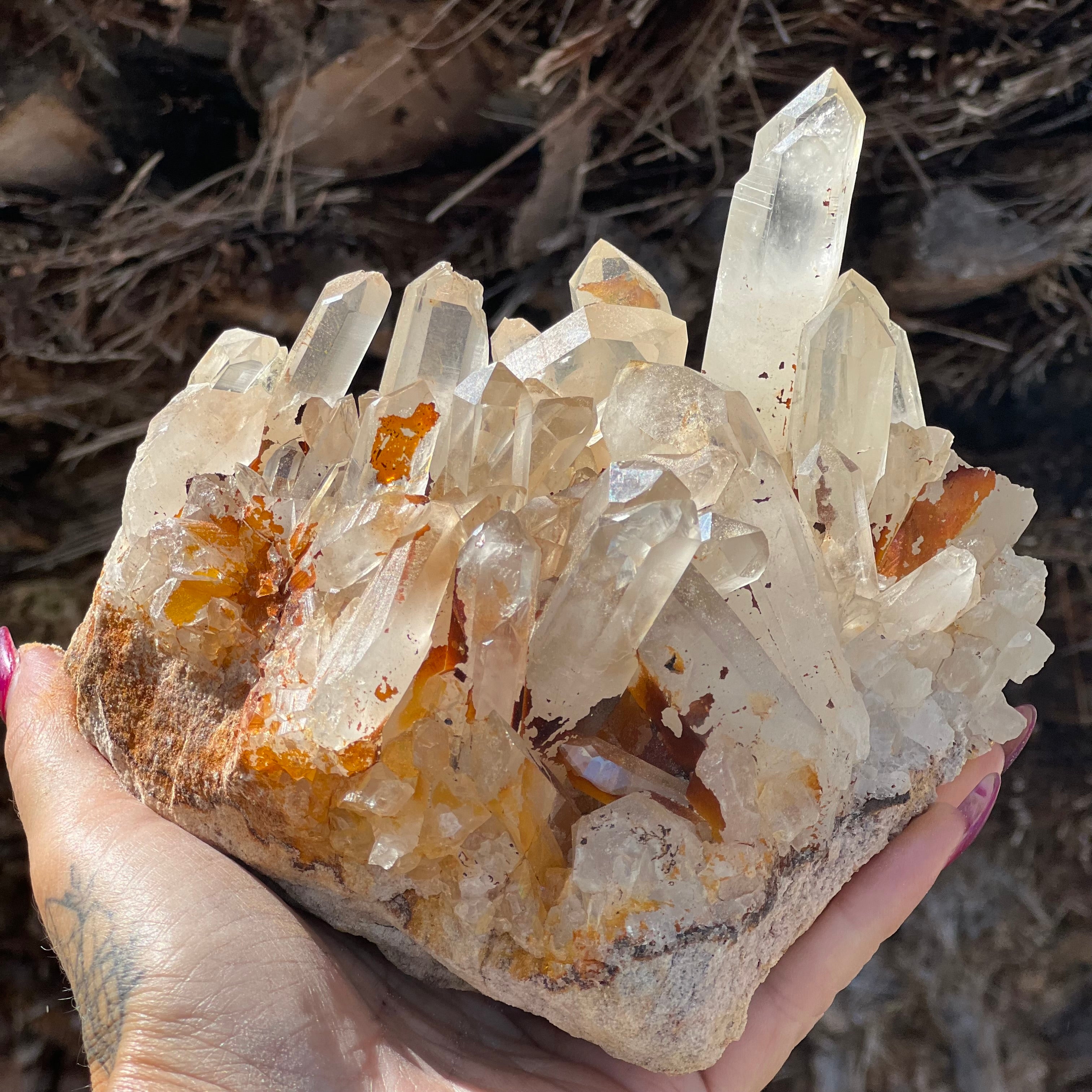 Spiritual Journey ~ Madagascar Quartz Cluster