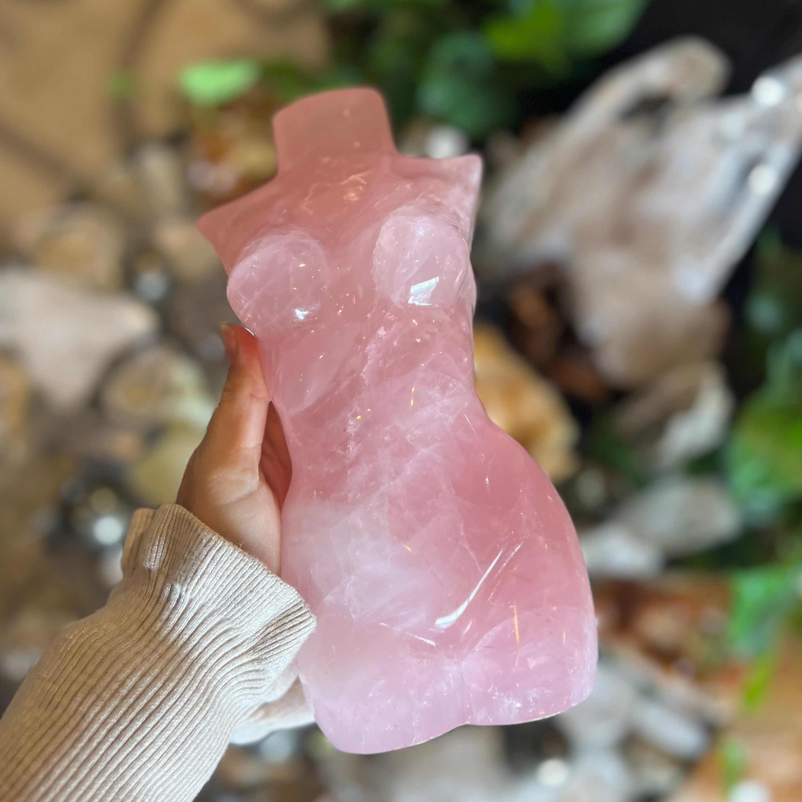 Large Lady Body ~ Rose Quartz