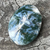 Moss Agate Palm Stone ~ 2