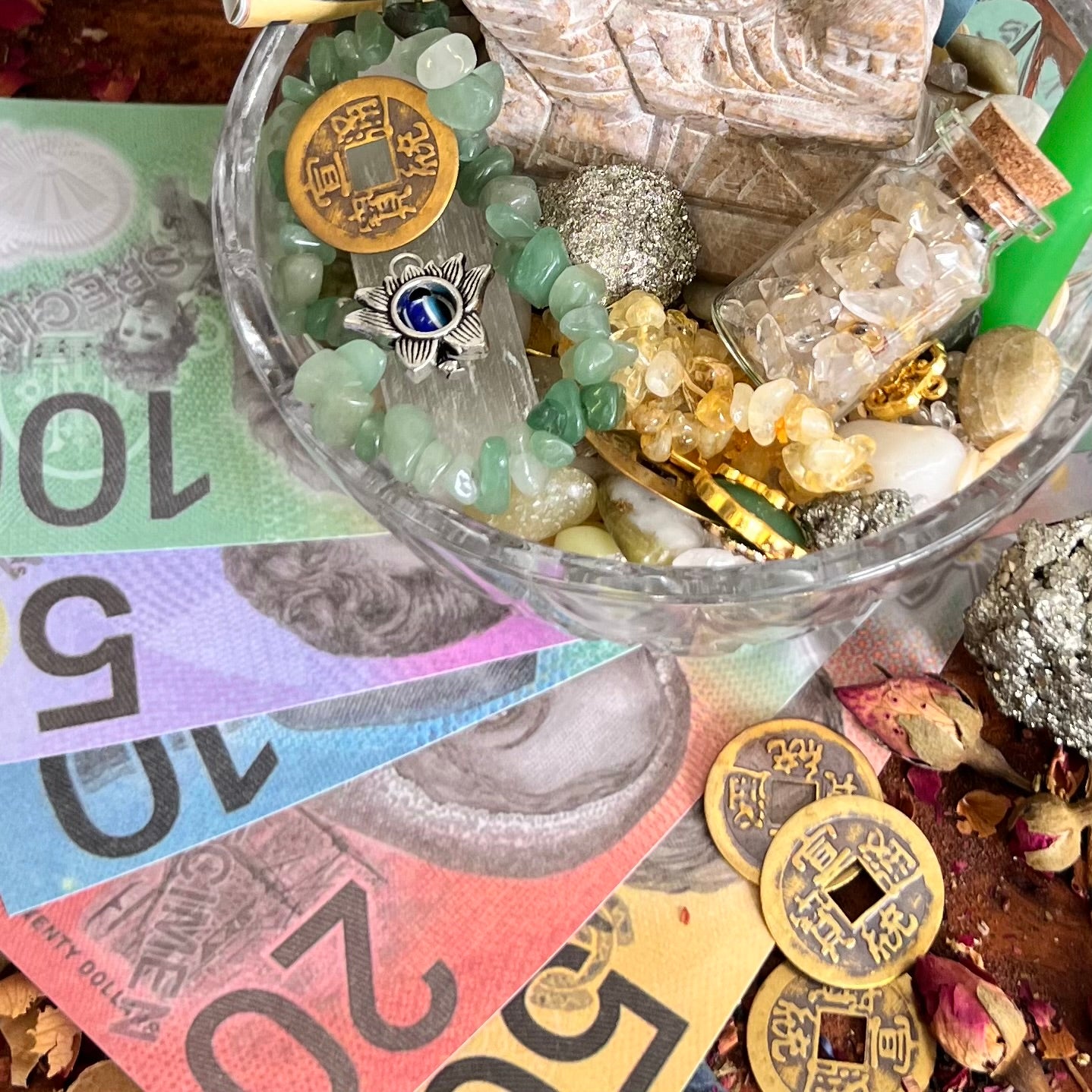 Prosperity Altar Kit with Bowl ~ Muse Alchemy