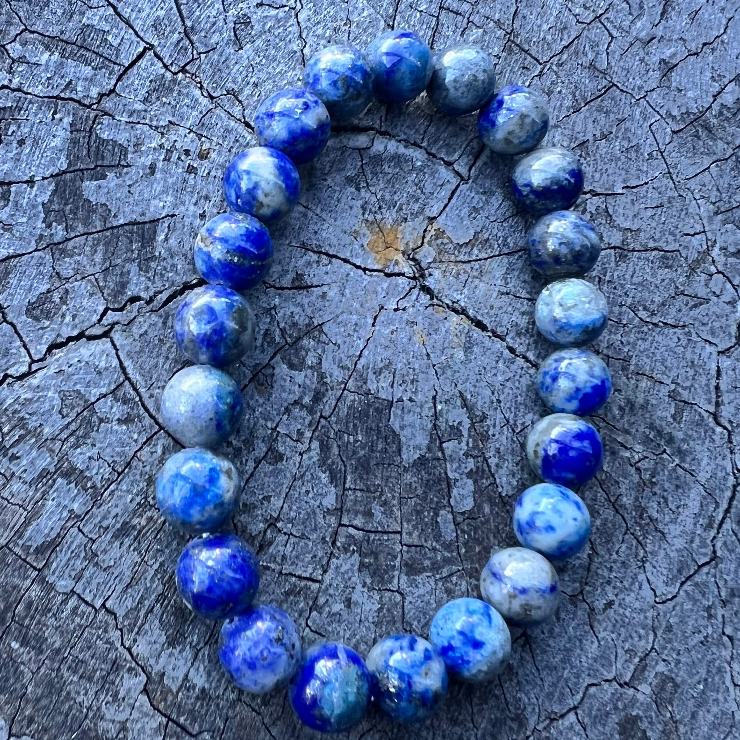 Lapis Lazuli Beaded Bracelet
