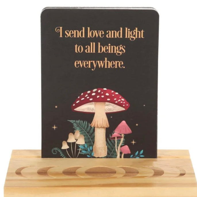 Wild Mushroom Affirmation Cards