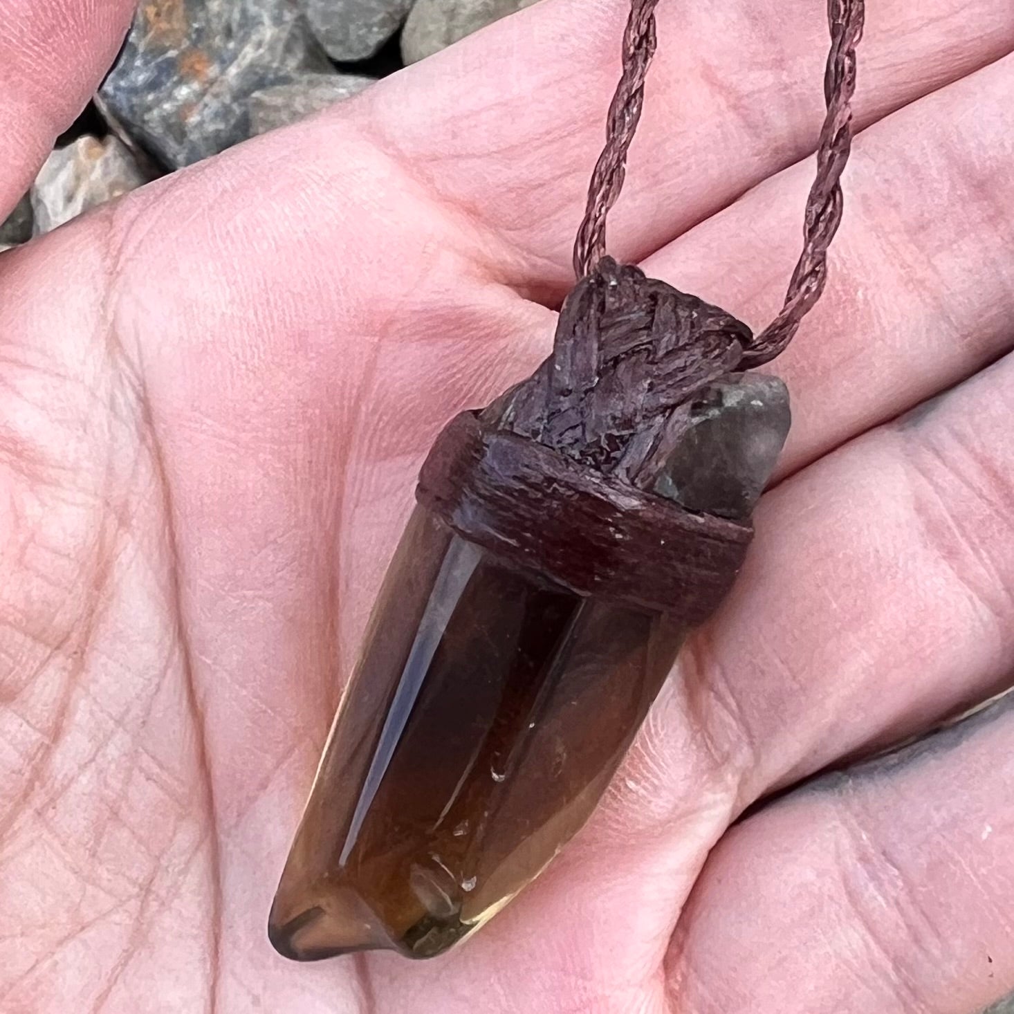 Muse Medicine ~ Citrine Point ~ Talisman