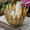 Metal Candle, Trinket or Sage Holder