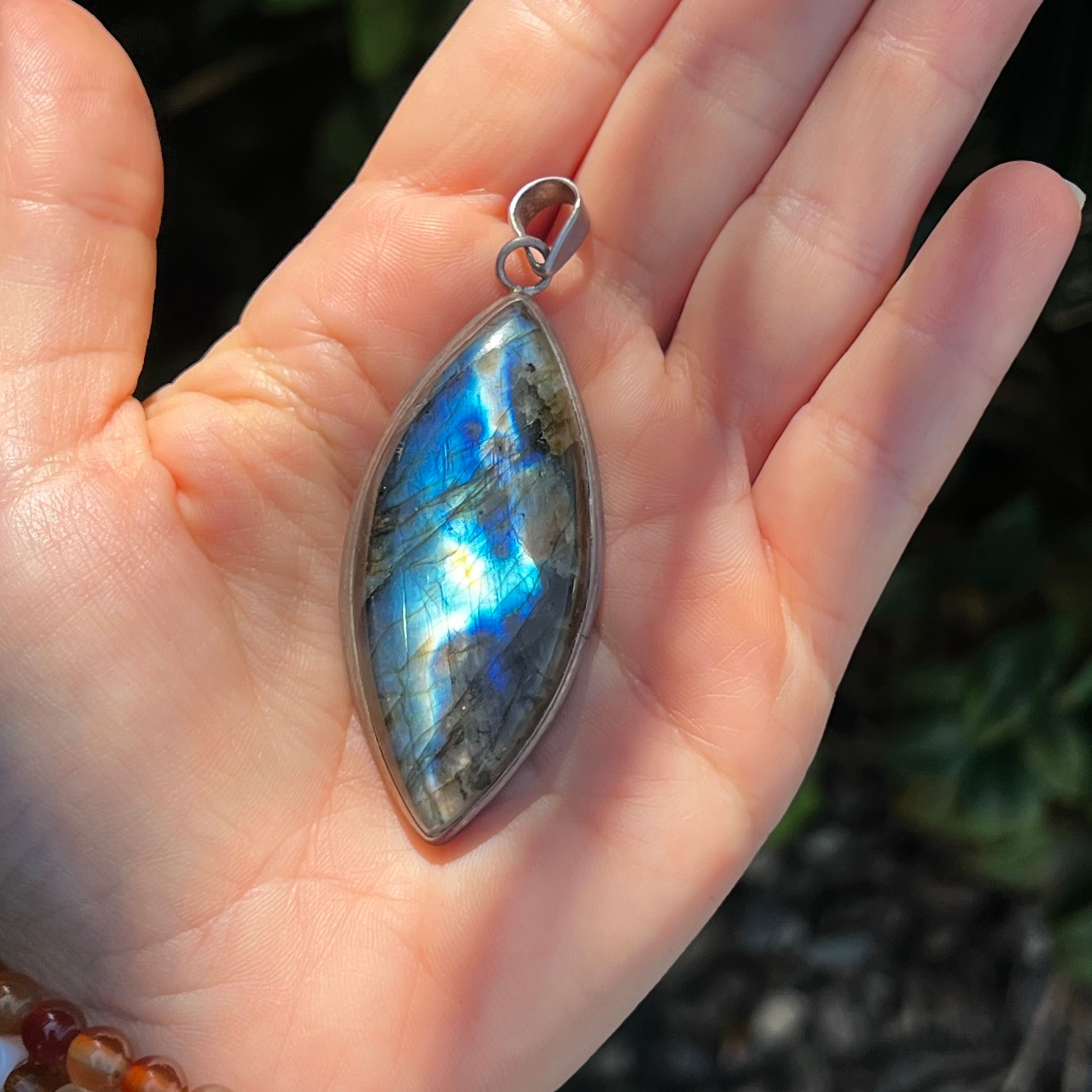 Labradorite ~ Sterling Silver Pendant