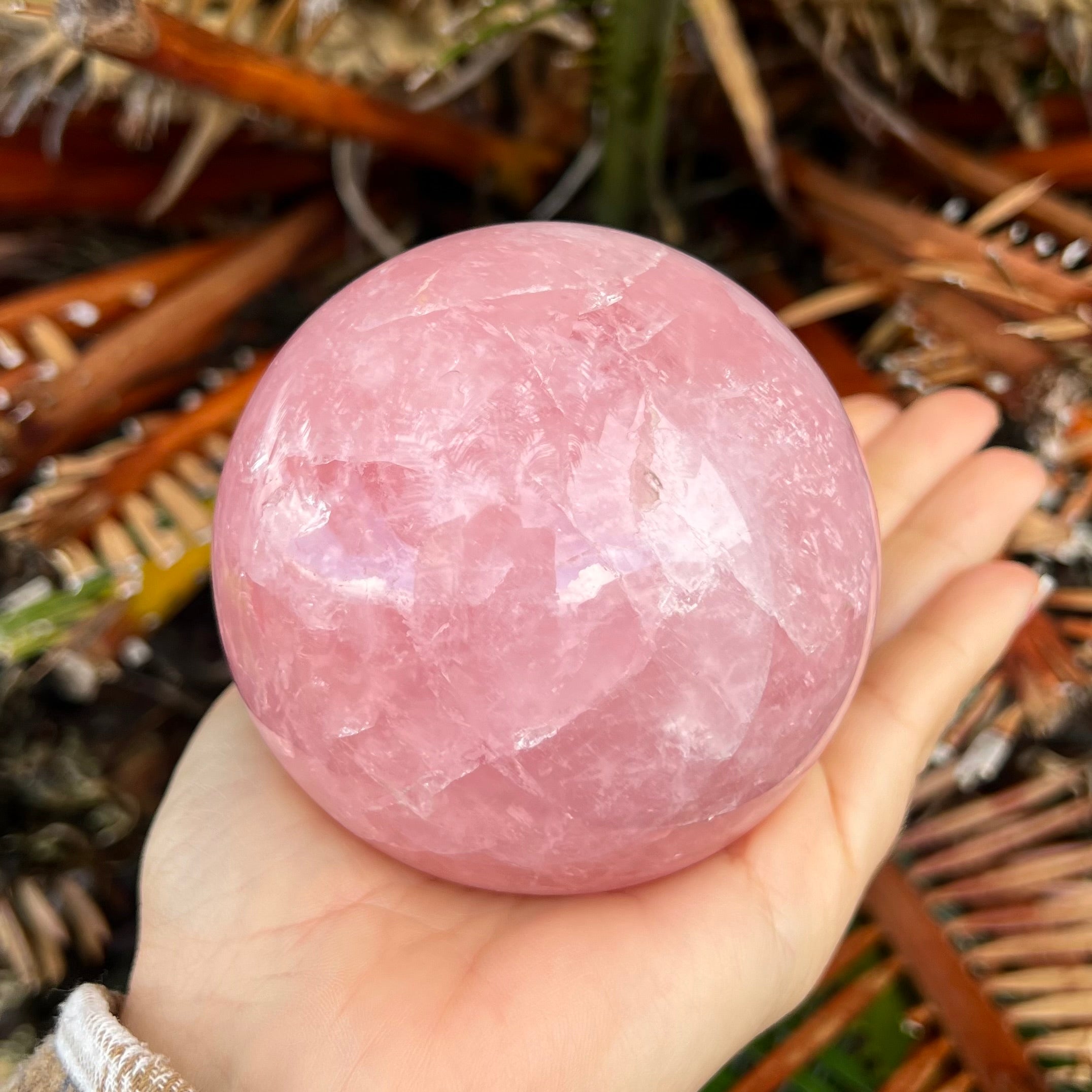Rose Quartz Sphere