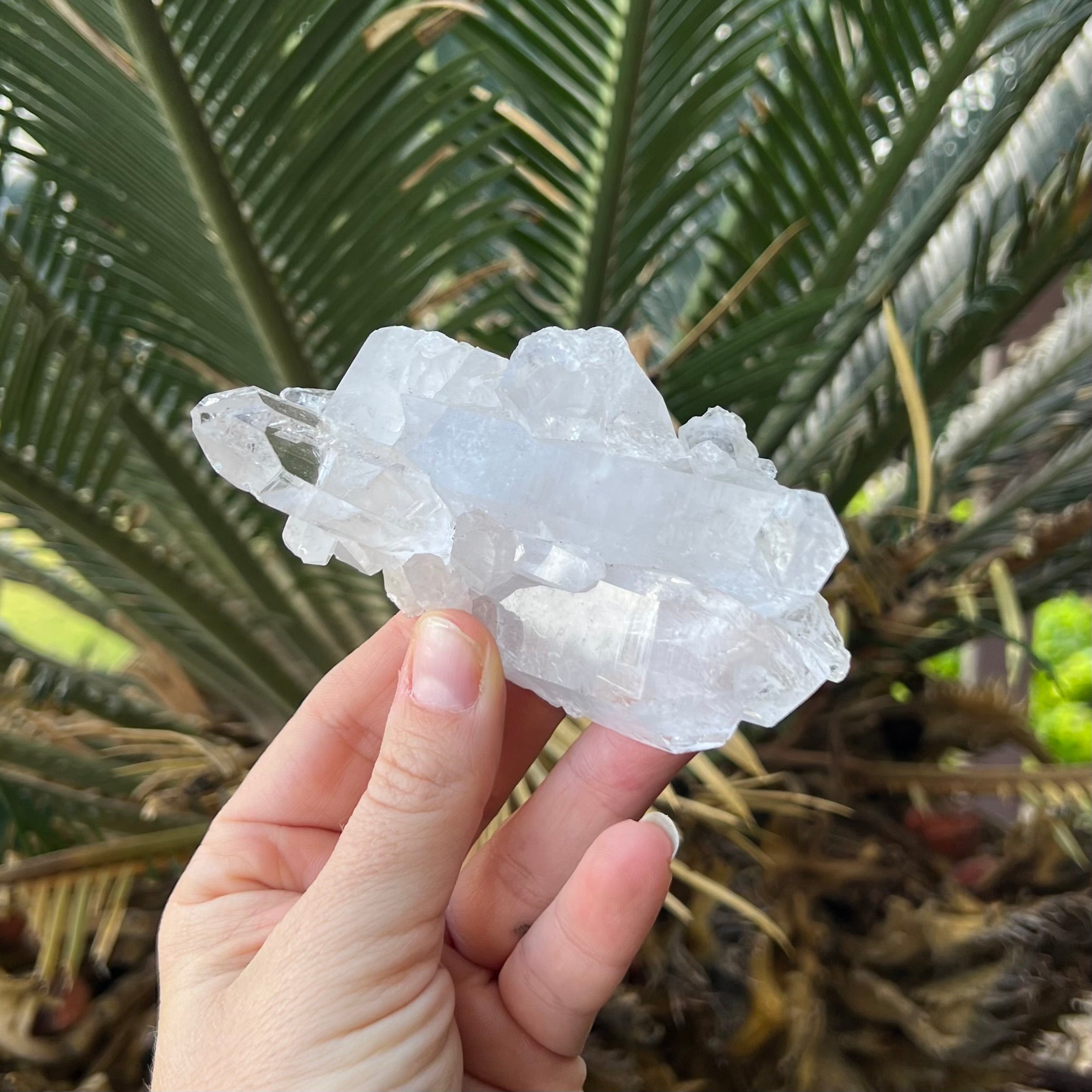 Clear Quartz Natural Raw Cluster
