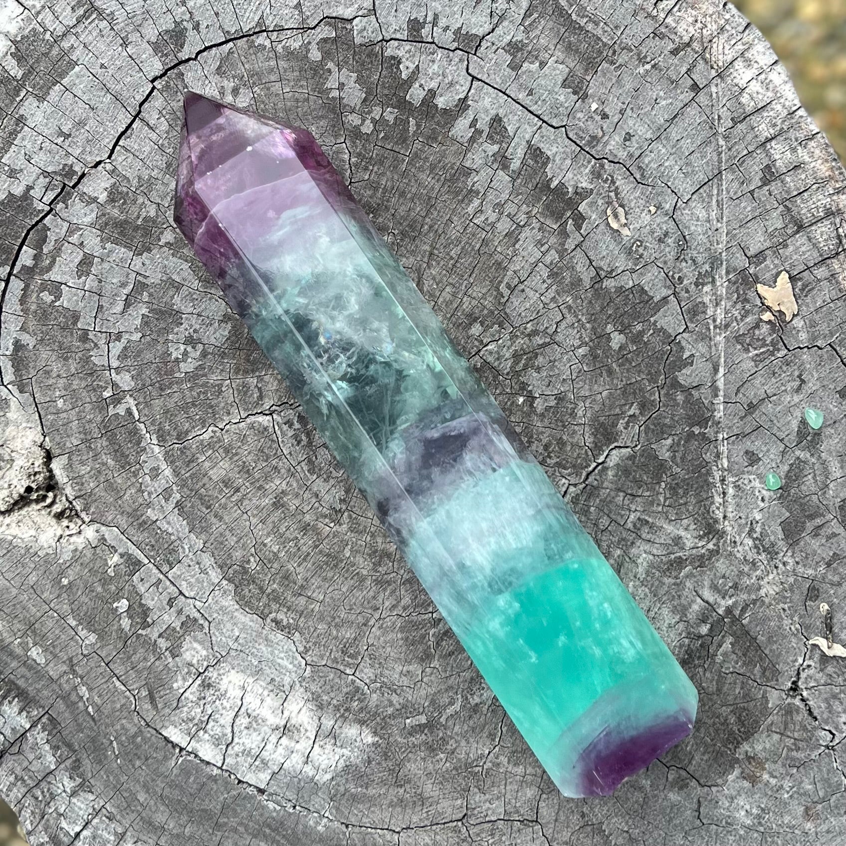 Rainbow Fluorite Tower