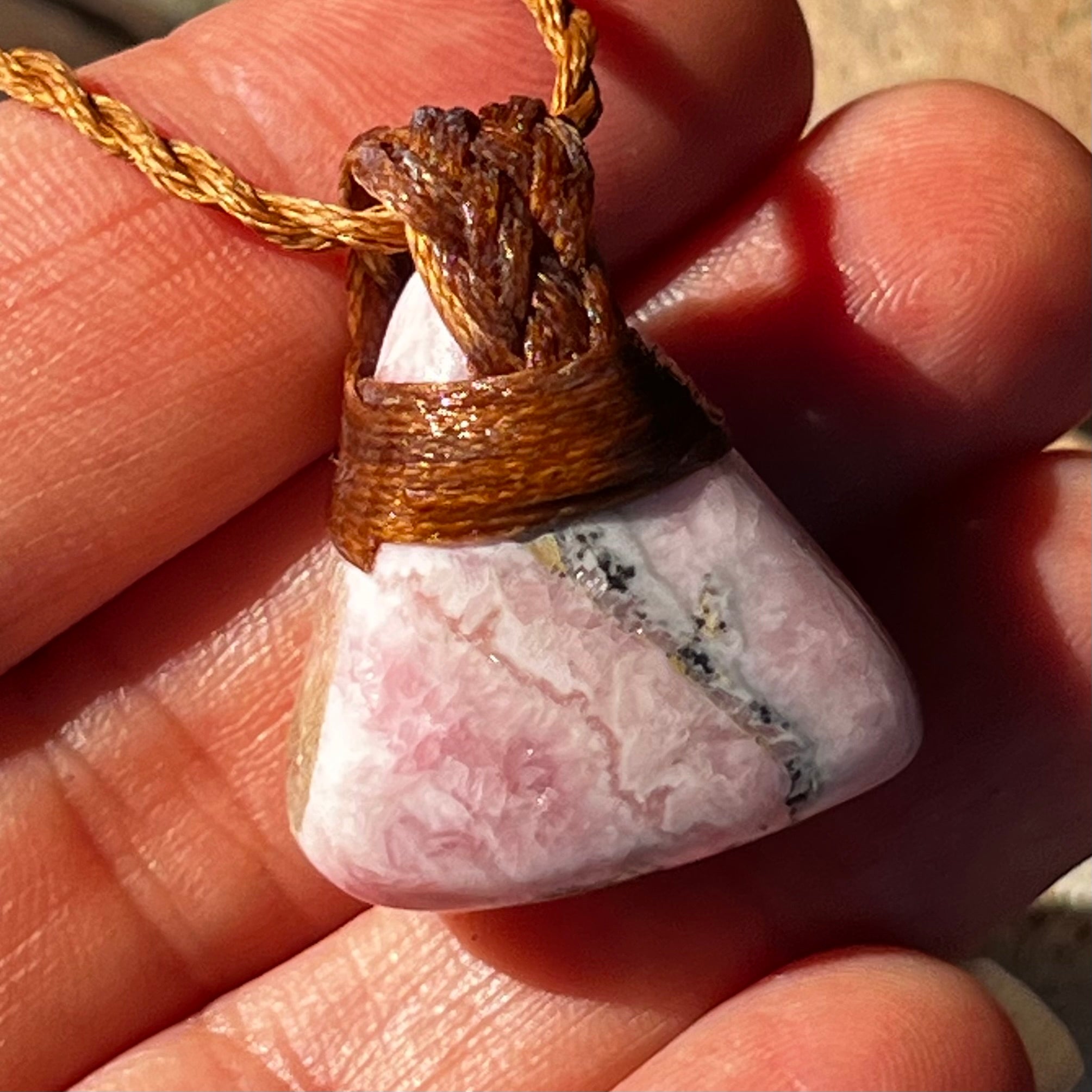 Muse Medicine ~ Rhodochrosite ~ Talisman