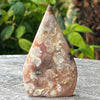 Flower Agate Tear Drop