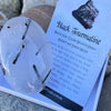 Black Tourmaline in Quartz Palm Stone