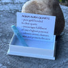 Aqua Aura Point ~ Specialty Boxed Crystal