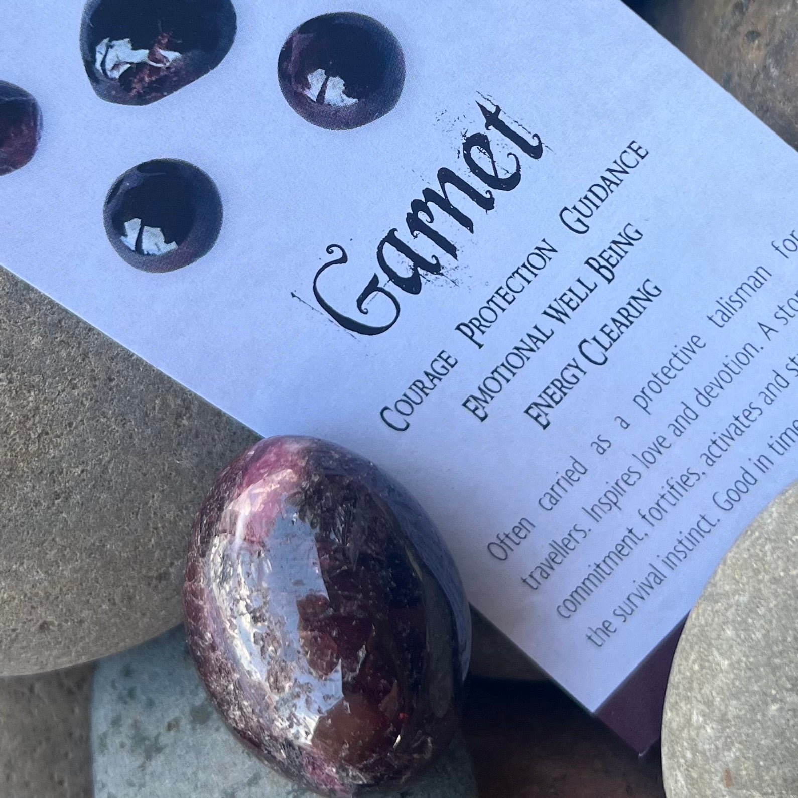 Garnet ~ Specialty Boxed Crystal