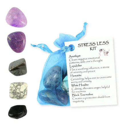 Stress Less Tumbled Crystal Kit