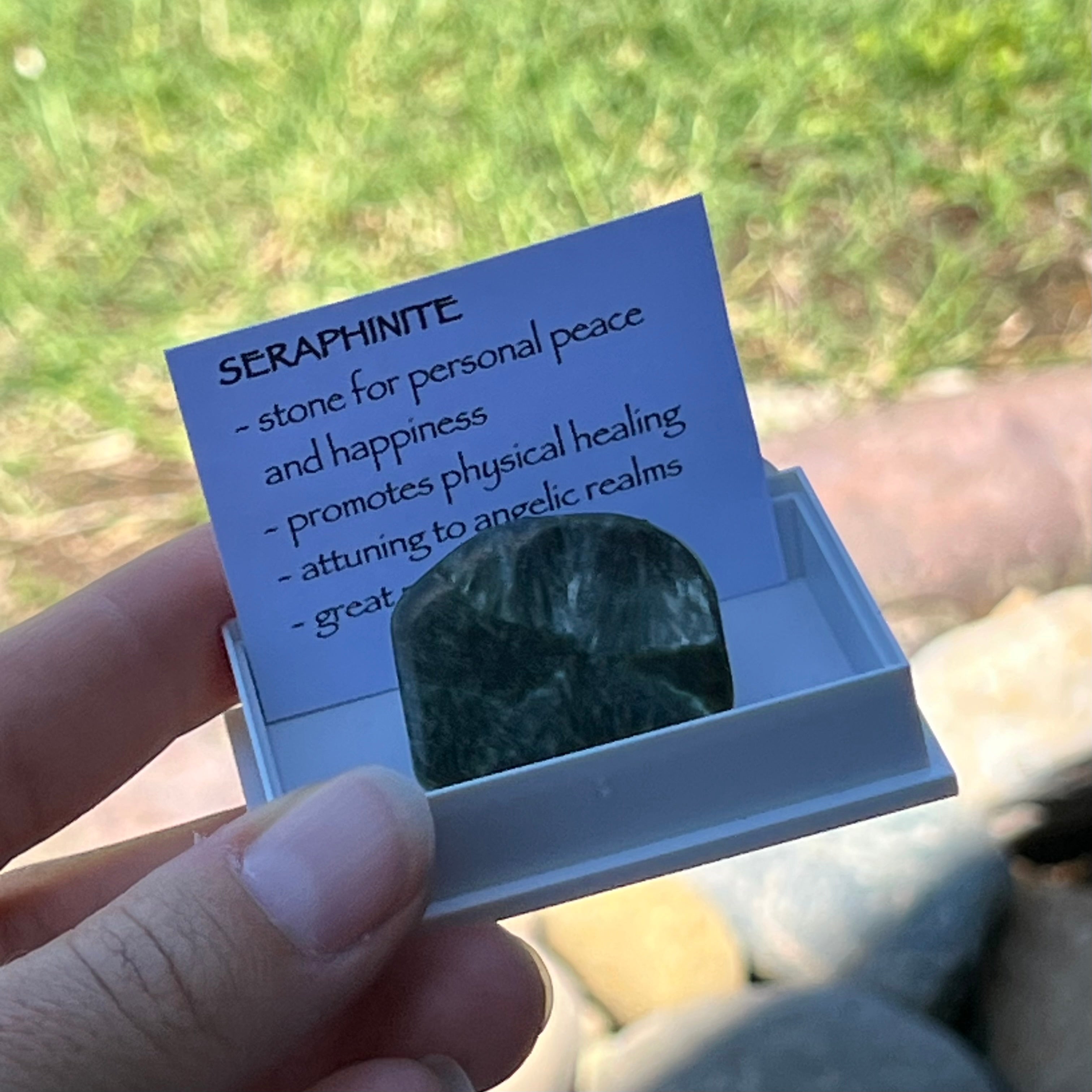 Seraphinite ~ Specialty Boxed Crystal