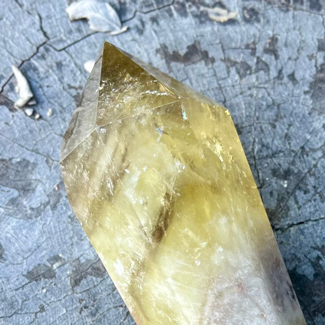 Rose Quartz Double Terminator Wand