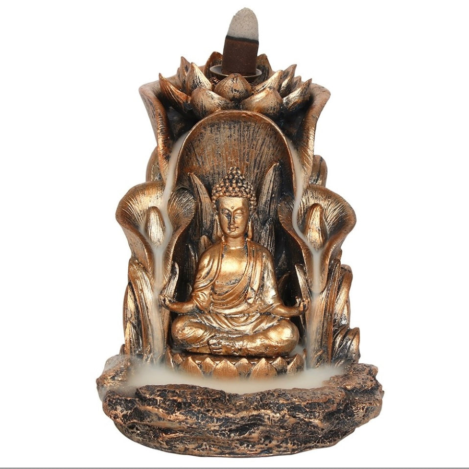 Buddah Blessings Back-flow Incense Burner