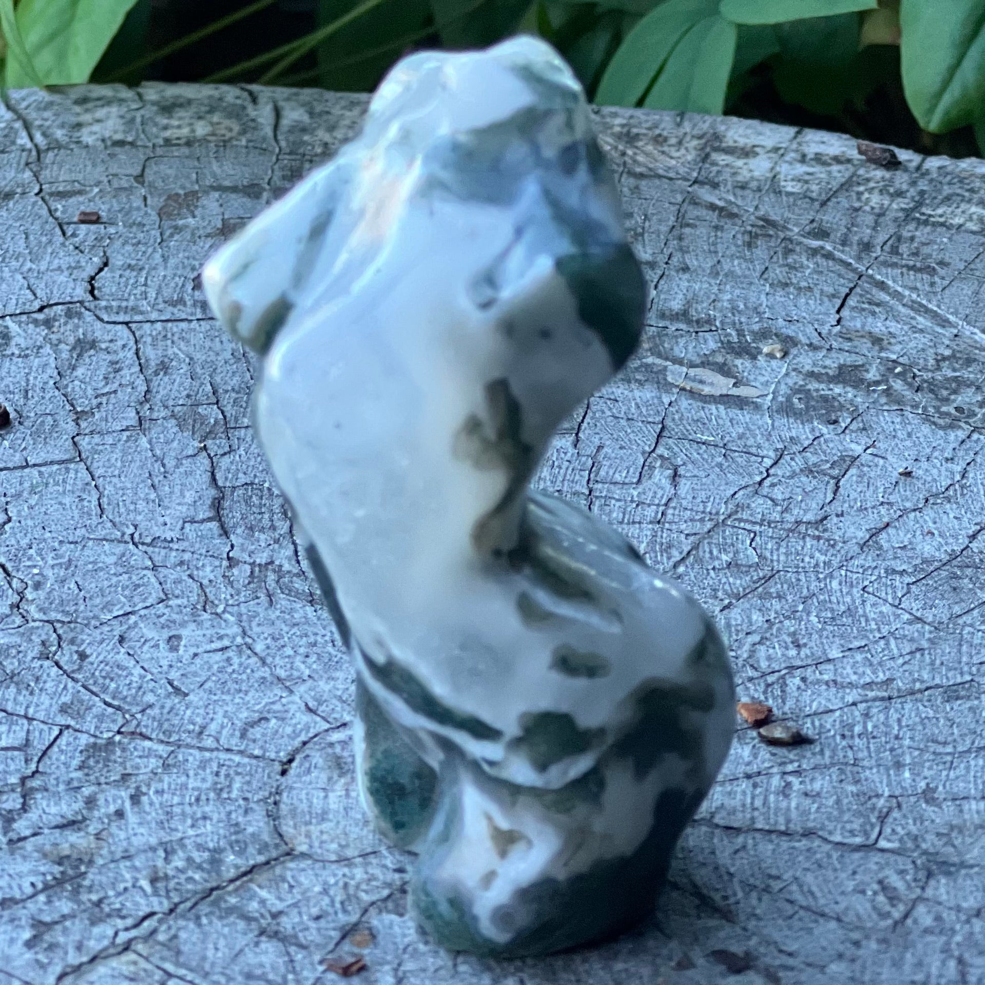 Moss Agate Goddess ~ Mini Lady Body (2)