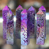 Purple Rain Electroplated Sphalarite Generator Points