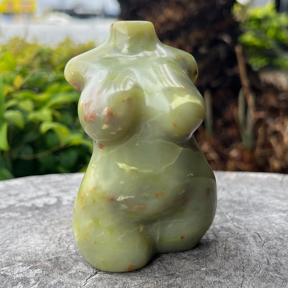 Jade Goddess ~ Lady Body Carving