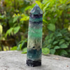 Rainbow Snowflake Fluorite Generator Point