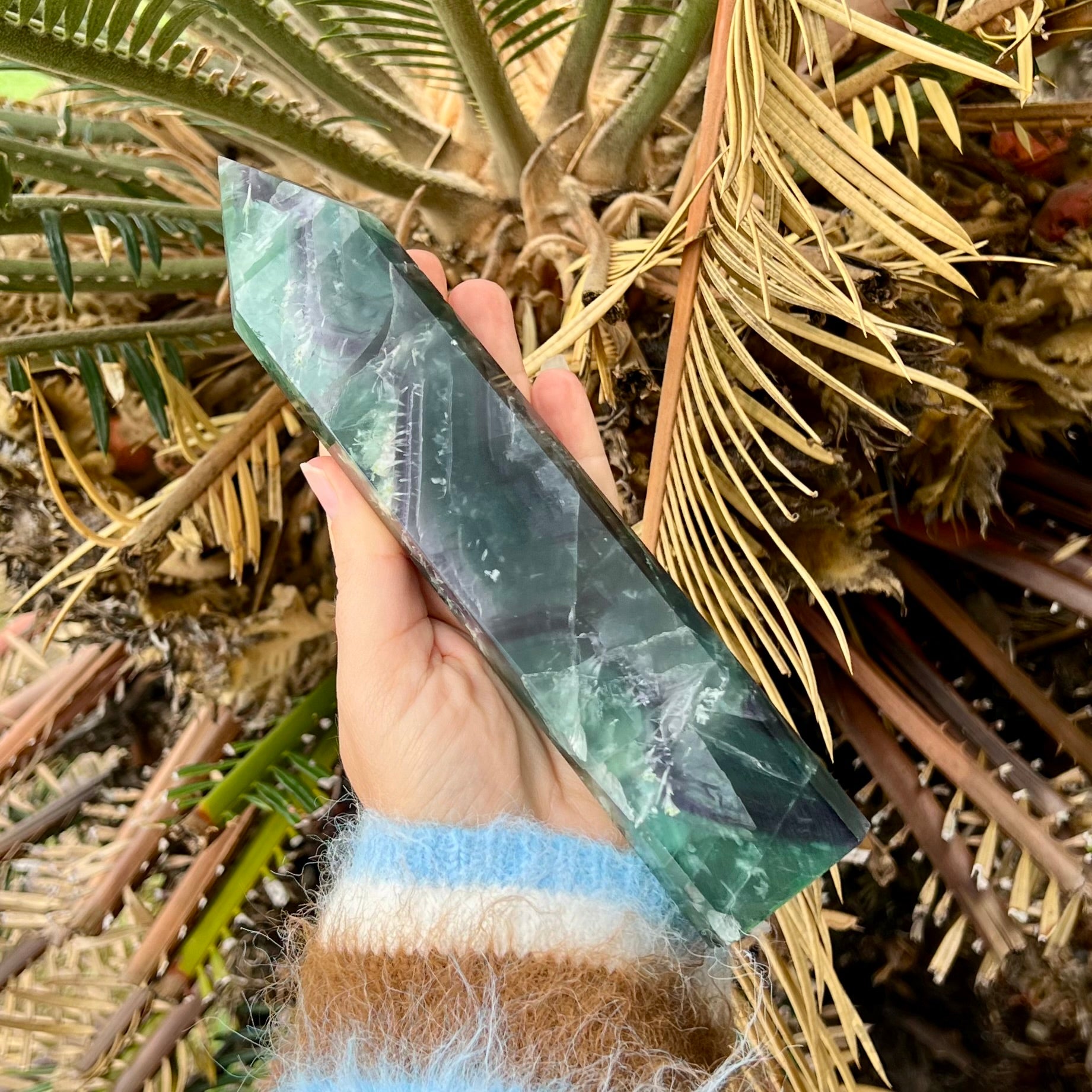 Rainbow Fluorite Tower