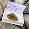 Raw Citrine ~ Specialty Boxed Crystal