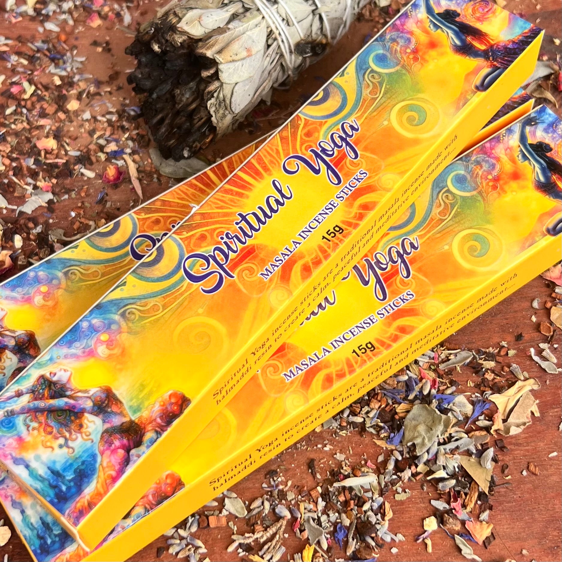 Spiritual Yoga Incense ~ 12 Sticks